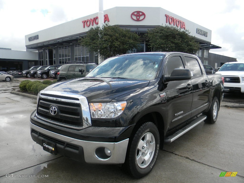 2011 Tundra TRD CrewMax - Black / Graphite Gray photo #11