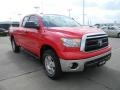2011 Radiant Red Toyota Tundra TRD Double Cab  photo #3