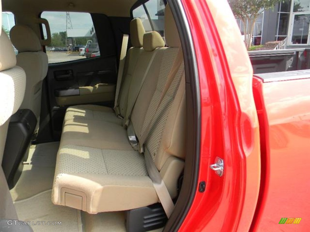 2011 Tundra TRD Double Cab - Radiant Red / Sand Beige photo #7