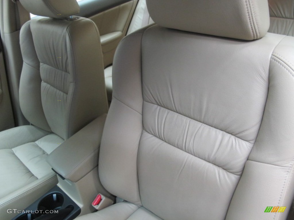 2004 Accord EX-L Sedan - Desert Mist Metallic / Ivory photo #19