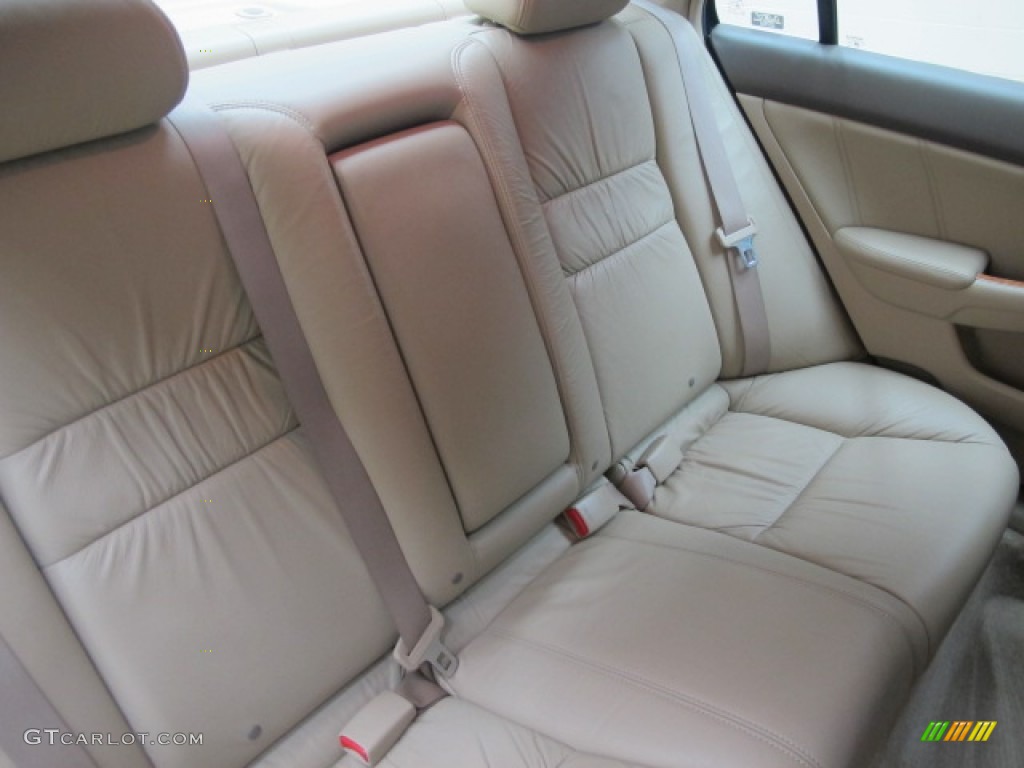 2004 Accord EX-L Sedan - Desert Mist Metallic / Ivory photo #23