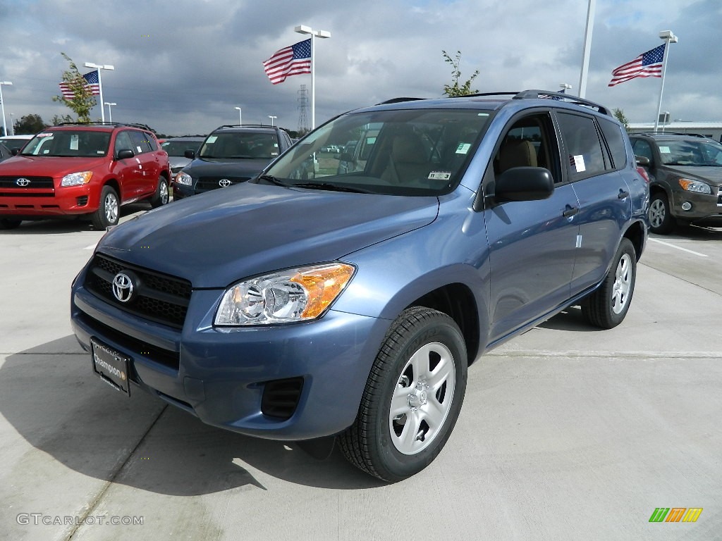 2011 RAV4 I4 - Pacific Blue Metallic / Sand Beige photo #1