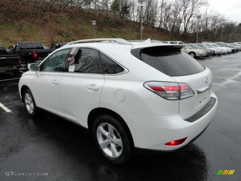 2012 RX 350 AWD - Starfire White Pearl / Parchment photo #2