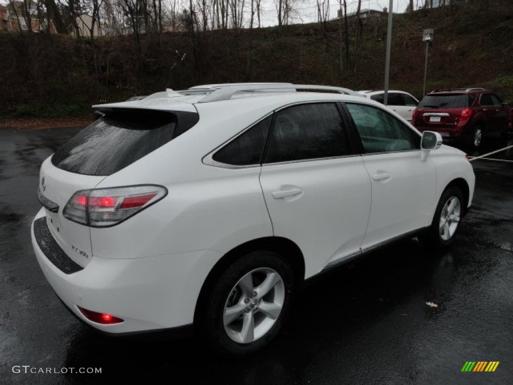 2012 RX 350 AWD - Starfire White Pearl / Parchment photo #4