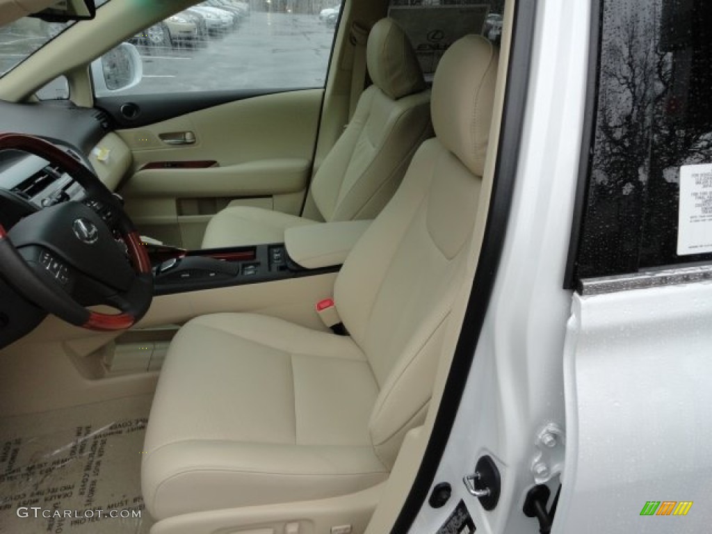 2012 RX 350 AWD - Starfire White Pearl / Parchment photo #10