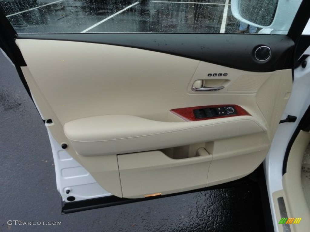2012 RX 350 AWD - Starfire White Pearl / Parchment photo #14