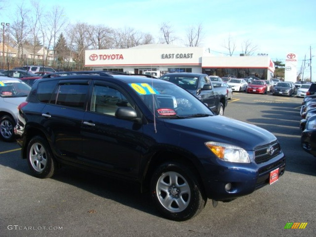 2007 RAV4 4WD - Nautical Blue Metallic / Ash Gray photo #1