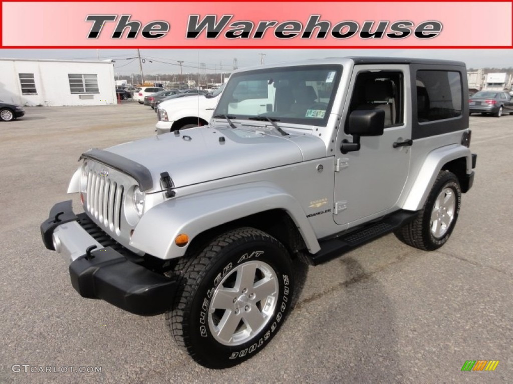 2009 Wrangler Sahara 4x4 - Bright Silver Metallic / Dark Slate Gray/Medium Slate Gray photo #1