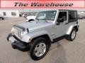 Bright Silver Metallic 2009 Jeep Wrangler Sahara 4x4