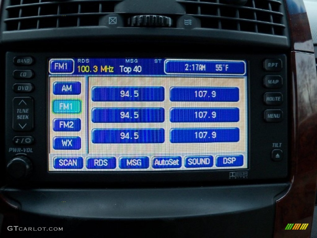2004 SRX V8 - Blue Chip Metallic / Ebony photo #23