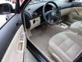 Beige 2001 Volkswagen Passat GLS V6 4Motion Sedan Interior Color