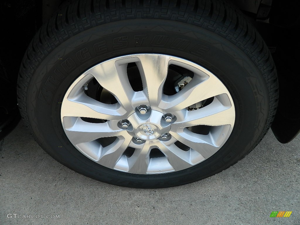 2011 Sequoia Platinum - Black / Sand Beige photo #5