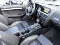 Black Silk Nappa Leather Interior Photo for 2011 Audi S5 #58358372
