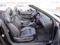Black Silk Nappa Leather Interior Photo for 2011 Audi S5 #58358381