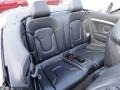Black Silk Nappa Leather Interior Photo for 2011 Audi S5 #58358391