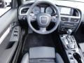 Black Silk Nappa Leather Dashboard Photo for 2011 Audi S5 #58358493