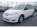 2008 Arctic Frost Pearl Toyota Sienna LE  photo #6