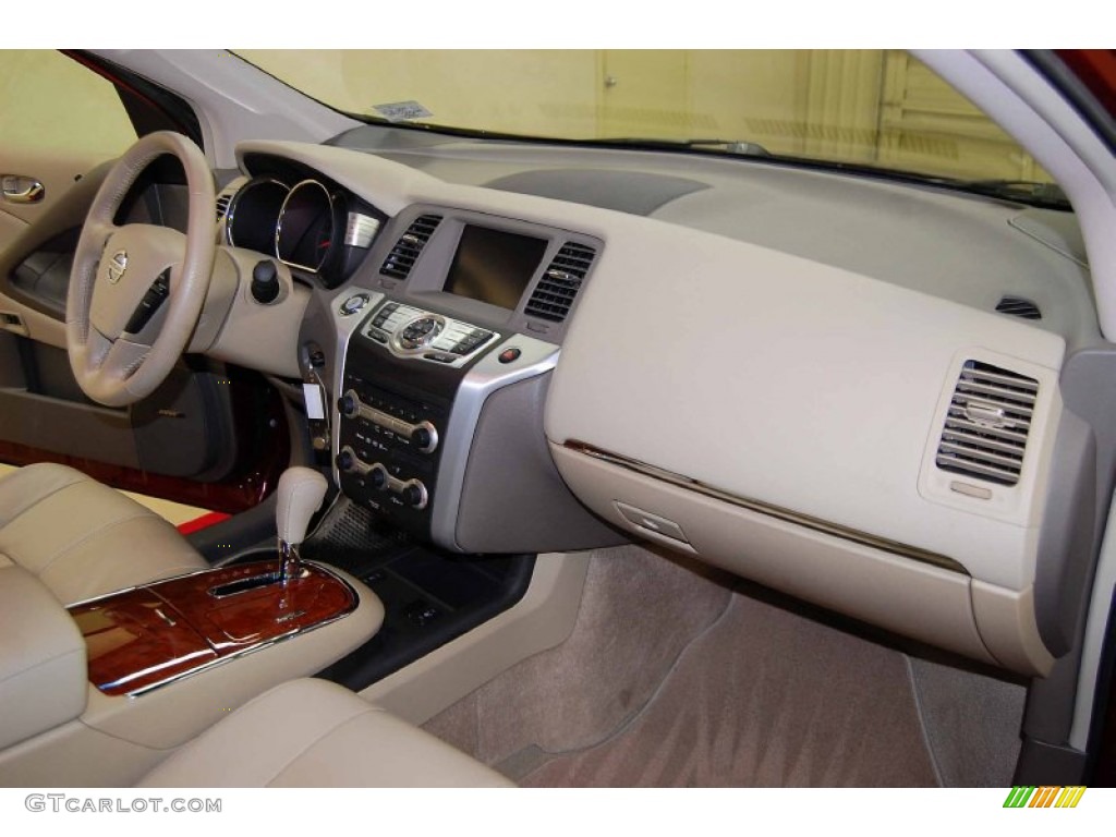 2010 Murano LE - Merlot Red Metallic / Beige photo #21