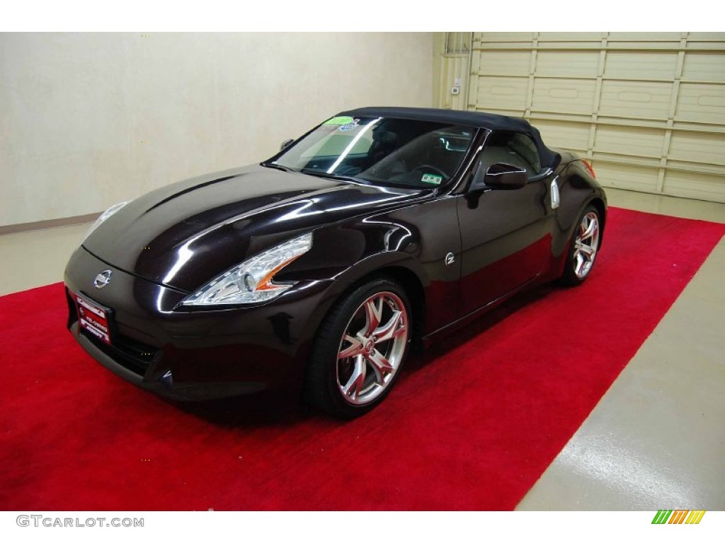 Nissan black cherry paint #8