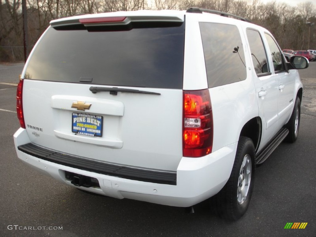 2007 Tahoe LT 4x4 - Summit White / Dark Titanium/Light Titanium photo #4
