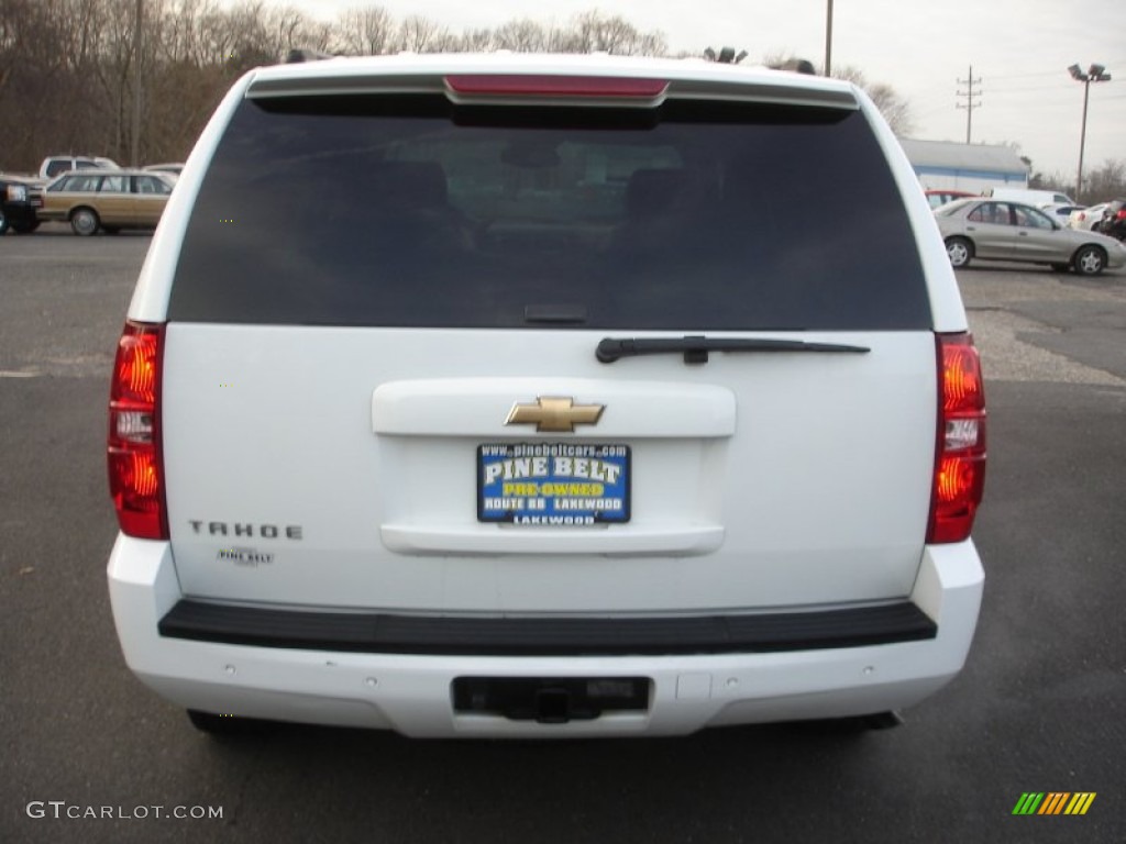 2007 Tahoe LT 4x4 - Summit White / Dark Titanium/Light Titanium photo #5