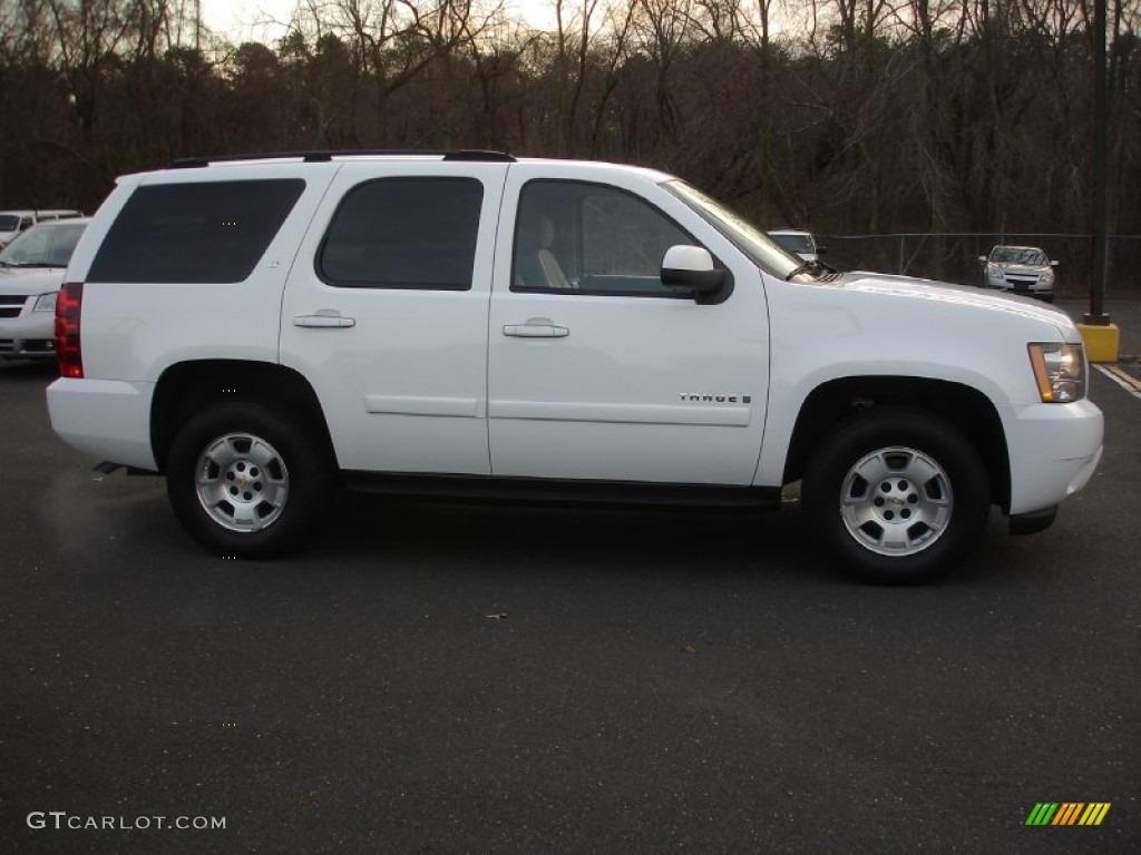 2007 Tahoe LT 4x4 - Summit White / Dark Titanium/Light Titanium photo #7