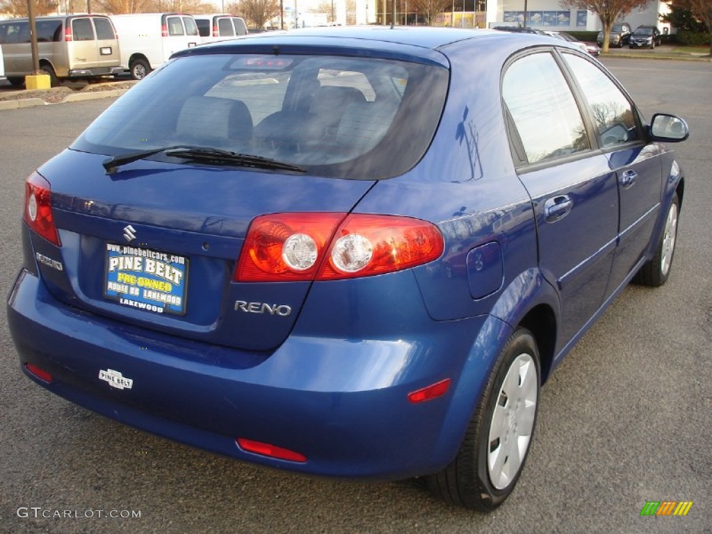2008 Reno  - Cobalt Blue Metallic / Grey photo #4