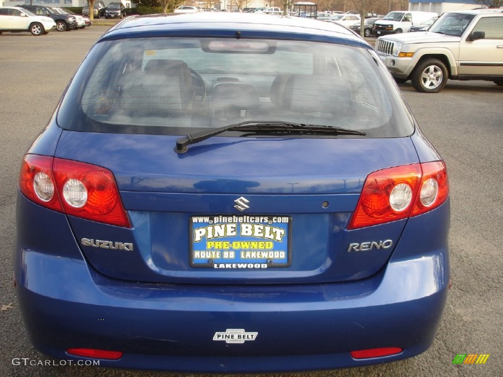 2008 Reno  - Cobalt Blue Metallic / Grey photo #5