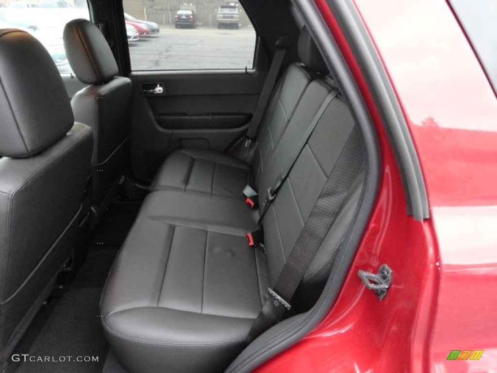 Charcoal Black Interior 2012 Ford Escape Limited V6 4WD Photo #58362198