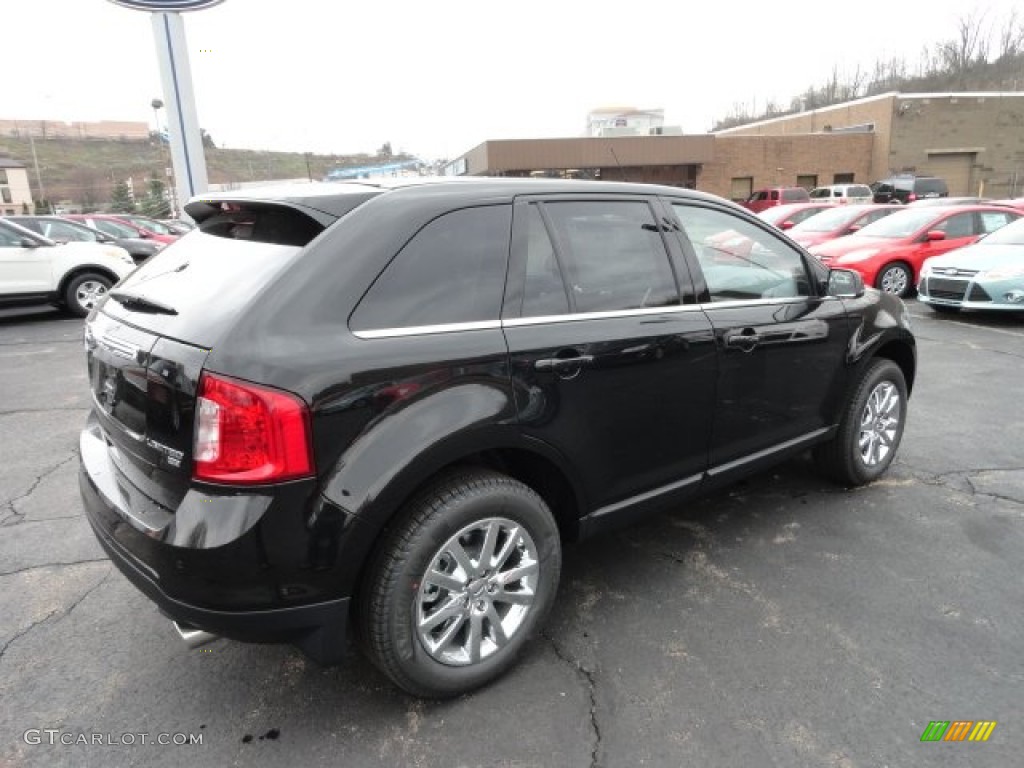 Tuxedo Black Metallic 2012 Ford Edge Limited AWD Exterior Photo #58362306