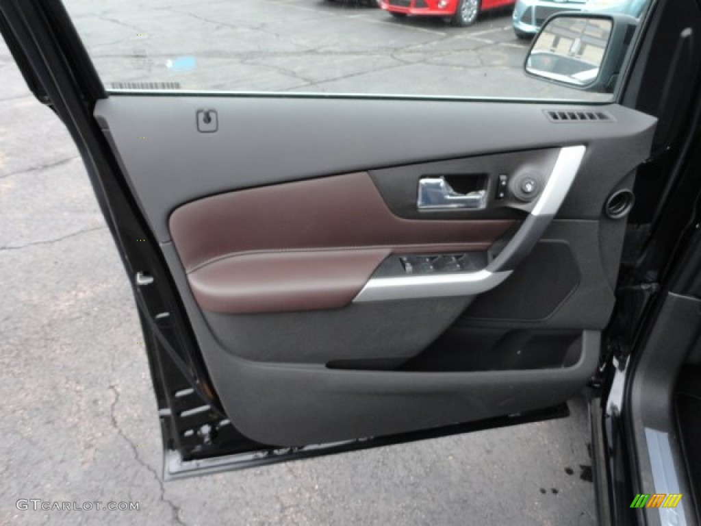 2012 Ford Edge Limited AWD Sienna Door Panel Photo #58362348
