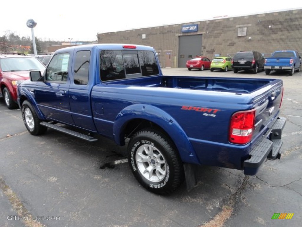 Vista Blue Metallic 2011 Ford Ranger Sport SuperCab 4x4 Exterior Photo #58362468