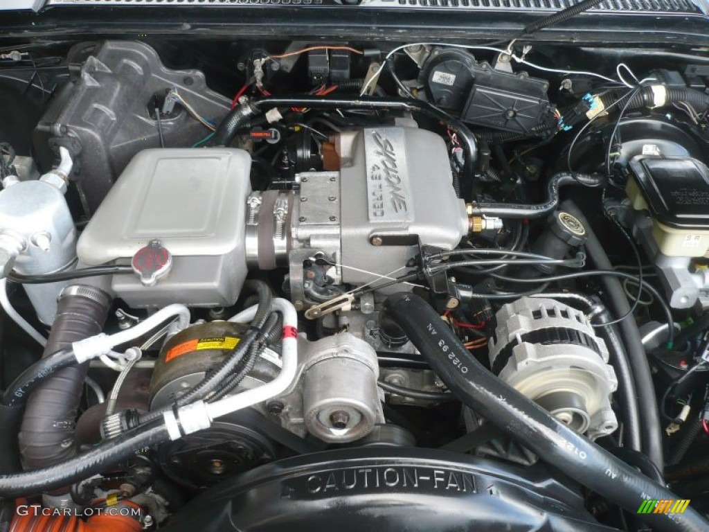 1993 GMC Jimmy Typhoon 4.3 Liter Turbocharged OHV 12-Valve V6 Engine Photo #58362675