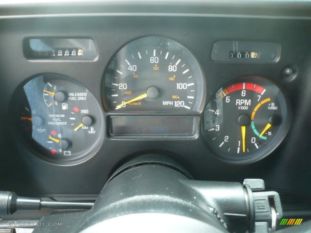 1993 GMC Jimmy Typhoon Gauges Photo #58362714