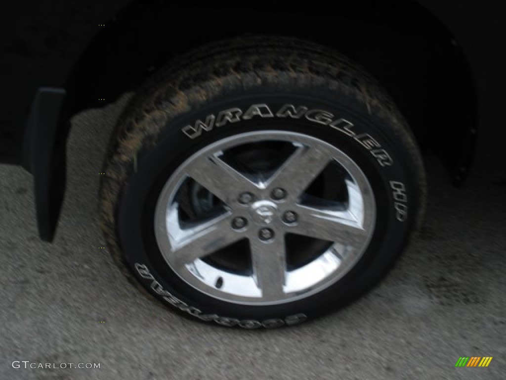 2011 Ram 1500 Big Horn Quad Cab 4x4 - Brilliant Black Crystal Pearl / Dark Slate Gray/Medium Graystone photo #9