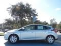 2012 Ingot Silver Metallic Ford Focus SE 5-Door  photo #2