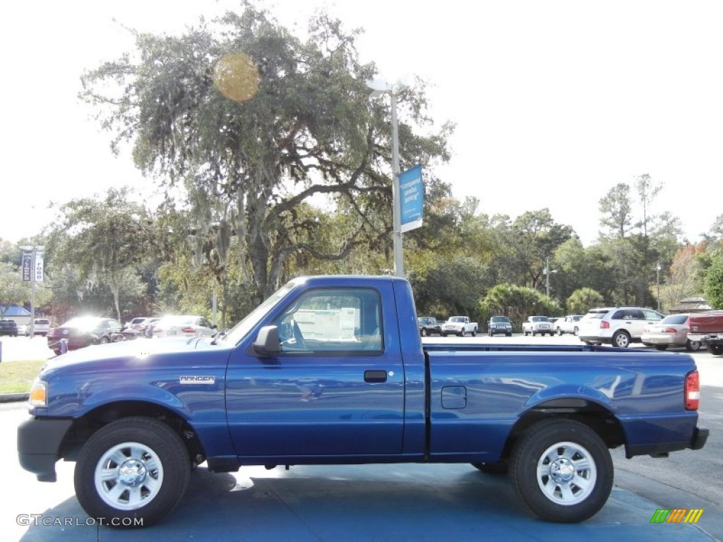 Vista Blue Metallic 2011 Ford Ranger XL Regular Cab Exterior Photo #58363567
