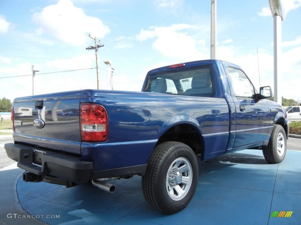 Vista Blue Metallic 2011 Ford Ranger XL Regular Cab Exterior Photo #58363576