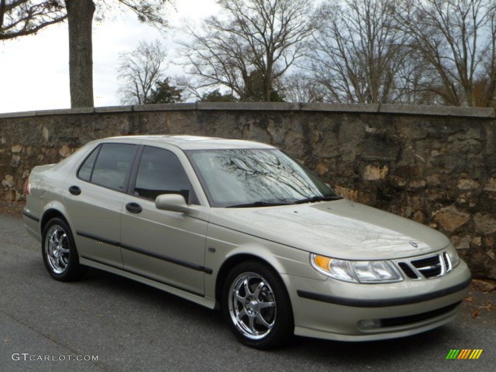 2005 9-5 Arc Sedan - Parchment Silver Metallic / Sand Beige photo #1