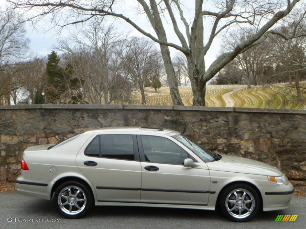 2005 9-5 Arc Sedan - Parchment Silver Metallic / Sand Beige photo #2