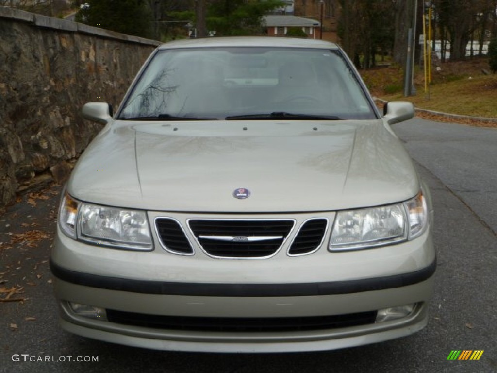 2005 9-5 Arc Sedan - Parchment Silver Metallic / Sand Beige photo #5