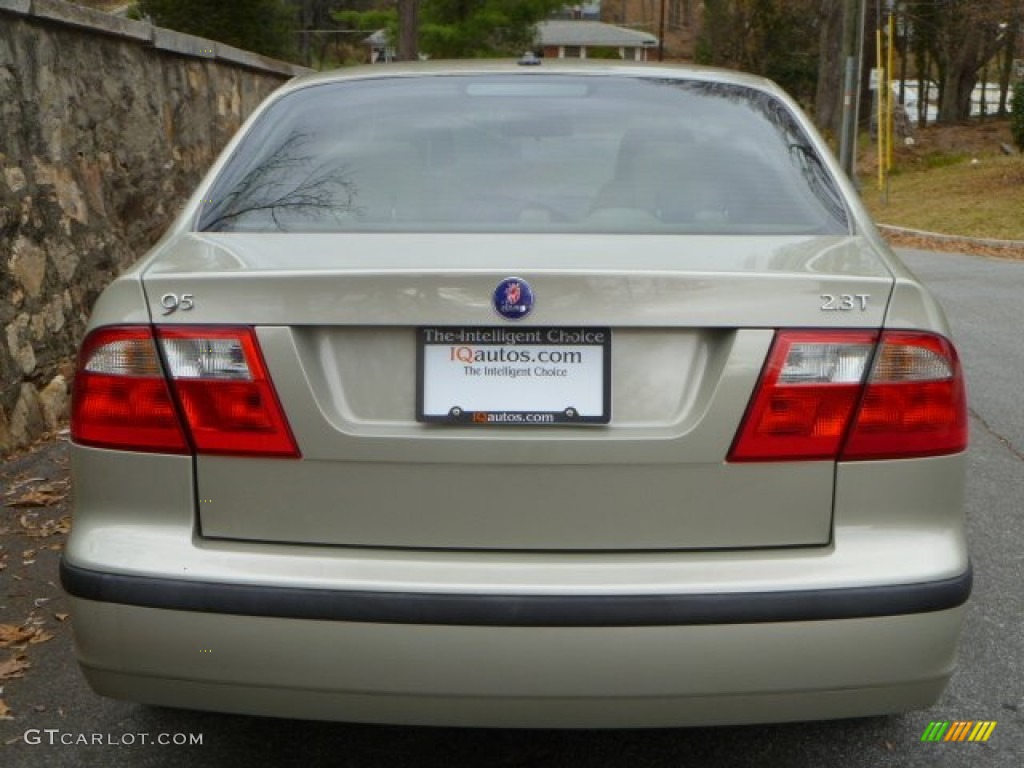 2005 9-5 Arc Sedan - Parchment Silver Metallic / Sand Beige photo #6