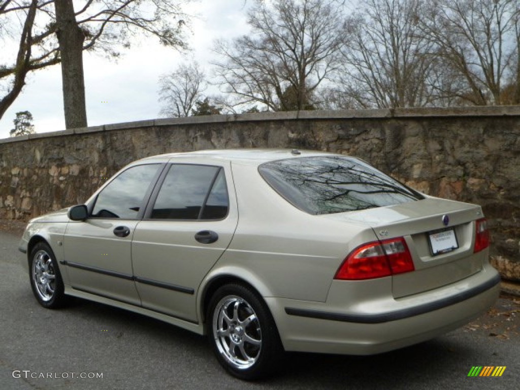 2005 9-5 Arc Sedan - Parchment Silver Metallic / Sand Beige photo #12
