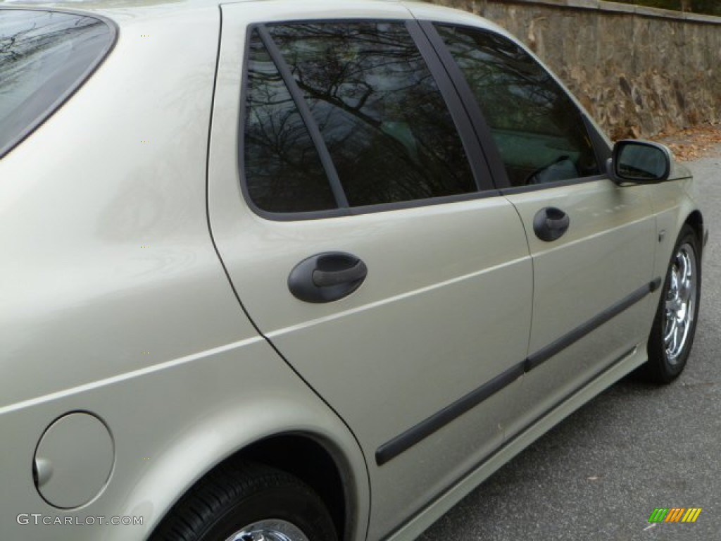 2005 9-5 Arc Sedan - Parchment Silver Metallic / Sand Beige photo #13