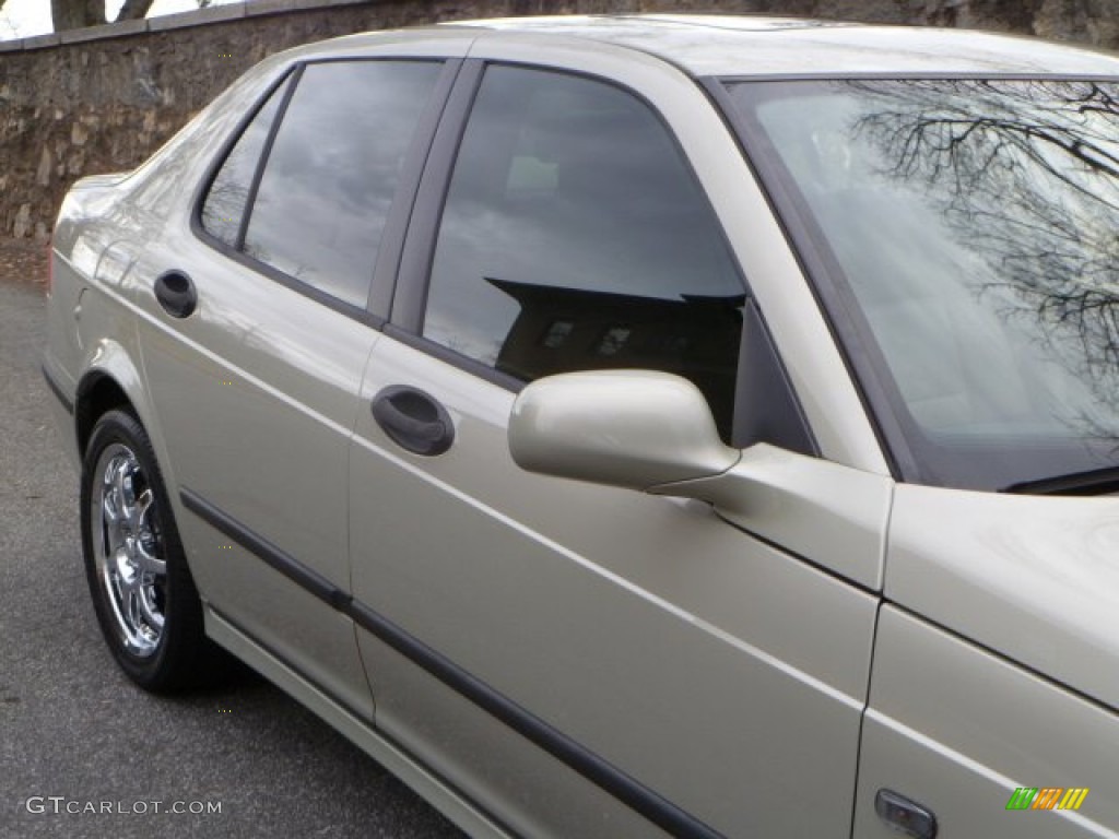 2005 9-5 Arc Sedan - Parchment Silver Metallic / Sand Beige photo #14