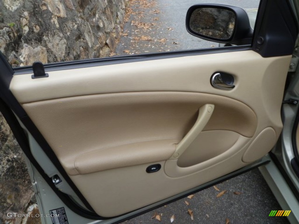 2005 Saab 9-5 Arc Sedan Sand Beige Door Panel Photo #58363774