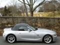 2008 Titanium Silver Metallic BMW Z4 3.0si Roadster  photo #2