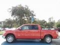 2012 Race Red Ford F150 Lariat SuperCrew  photo #2