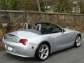 2008 Titanium Silver Metallic BMW Z4 3.0si Roadster  photo #17