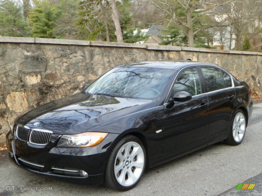 Jet Black 2008 BMW 3 Series 335i Sedan Exterior Photo #58364086